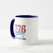 1776 アメリカ独立250周年記念 マグカップ (正面左)