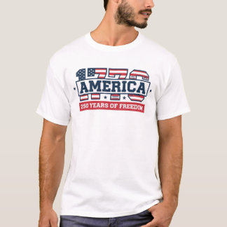 1776 アメリカ生誕250年 | 愛国的なアメリカ独立記念日 Tシャツ