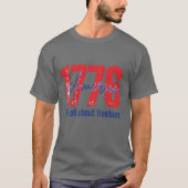 1776 アメリカ Tシャツ (正面)