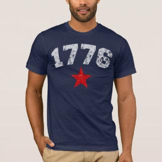 1776 ダストレス・スター・ヴィンテージ・パトリオティック Tシャツ