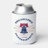 1776 リバティベル アメリカの周年記念クーラー 缶クーラー (缶正面)