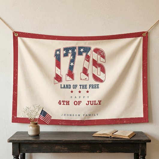 1776 独立記念日 パトリオティック 横断幕