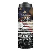 1776%確実に銃を取る タンブラー (正面)