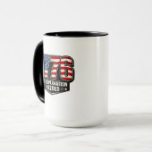 1776 説明不要 アメリカ国旗 愛国主義 マグカップ (正面左)