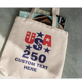1776–2026 アメリカ建国記念250周年 トートバッグ