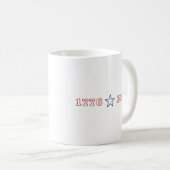 1776 2026 アメリカ建国250周年記念パトリオティック コーヒーマグカップ (正面右)
