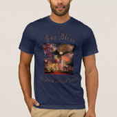 1776 - 2026 アメリカ建国250周年記念 メンズ Tシャツ (正面)