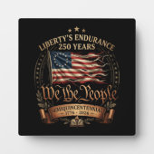 1776-2026 アメリカ独立250周年記念 フォトプラーク (正面)