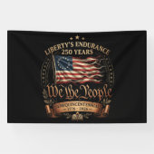 1776-2026 アメリカ独立250周年記念 横断幕 (横)