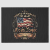 1776-2026 アメリカ独立250周年記念 薄葉紙 (正面)