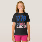 1776 2026 アメリカ独立250周年 Tシャツ (正面フル)
