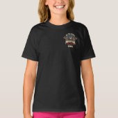 1776-2026 アメリカ生誕250周年 7月4日 キッズTシャツ Tシャツ (正面)