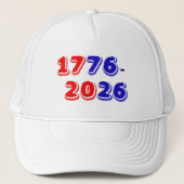1776 2026 キャップ (正面)