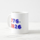 1776 2026 コーヒーマグカップ (正面左)