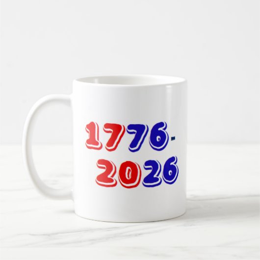 1776 2026 コーヒーマグカップ (左)