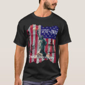 1776–2026 建国250周年記念 Tシャツ (正面)