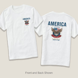 1776 2026 | 建国250周年 赤 白 青 Tシャツ