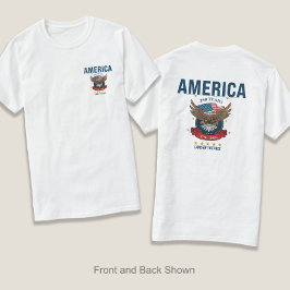 1776 2026 | 建国250周年 赤 白 青 Tシャツ