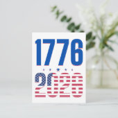 1776 2026 自由の250周年 ポストカード (スタンド正面)