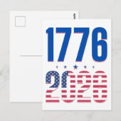 1776 2026 自由の250周年 ポストカード (正面/裏面)