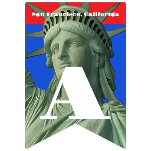 1776–2026 • 16-Flag Celebration Banner, Editable バンティングフラッグ (第2の旗)