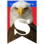 1776–2026 • 16-Flag Celebration Banner, Editable バンティングフラッグ (第1の旗)