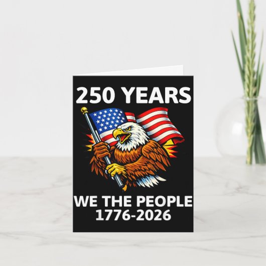 1776-2026 250年の自由 カード (正面)