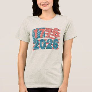 1776-2026. #3 トライブレンドTシャツ