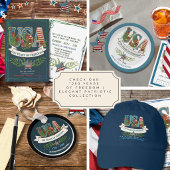 1776-2026 Semiquincentennial Midnight Blue メタルオーナメント