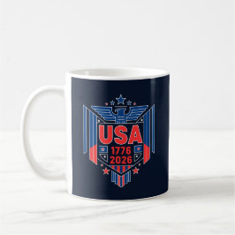 1776-2026 USA  コーヒーマグカップ