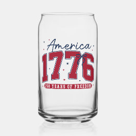 1776 America 250 Years for Freedom ガラス缶