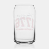 1776 America 250 Years for Freedom ガラス缶 (裏面)