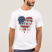 1776 American Flag Tシャツ (正面)