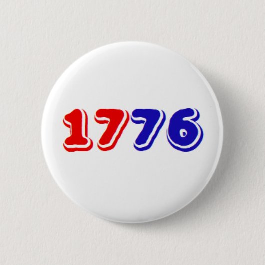 1776 Button 缶バッジ (正面)