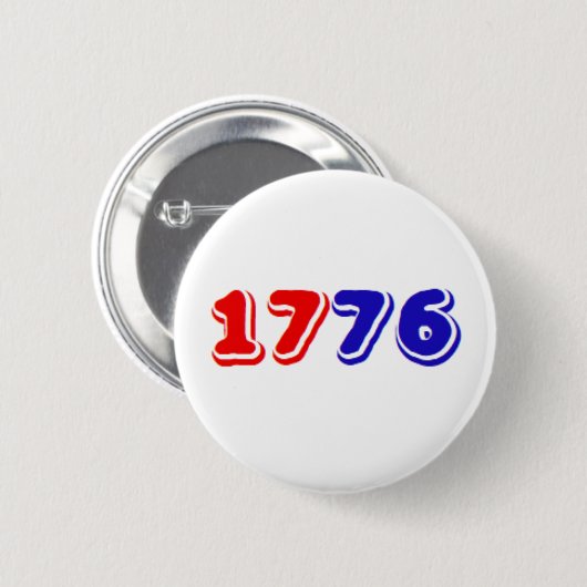 1776 Button 缶バッジ (正面&裏面)