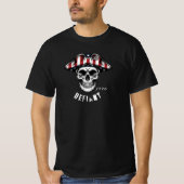 1776 Defiant Skull Patriot T-Shirt Tシャツ (正面)