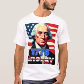 1776 Energy George Washington Shirt A Tシャツ (正面)