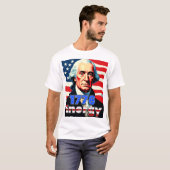 1776 Energy George Washington Shirt A Tシャツ (正面フル)