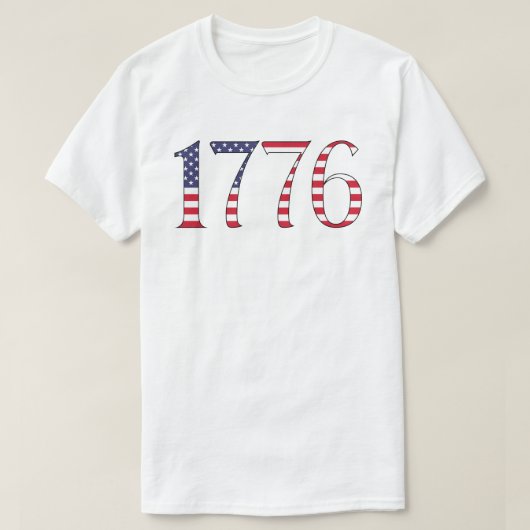 1776 Tシャツ (デザイン正面)