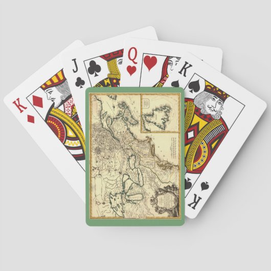 1778カナダと州の地統一された図 トランプ (裏面)