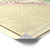 1780年世界地図 ポスター (角)