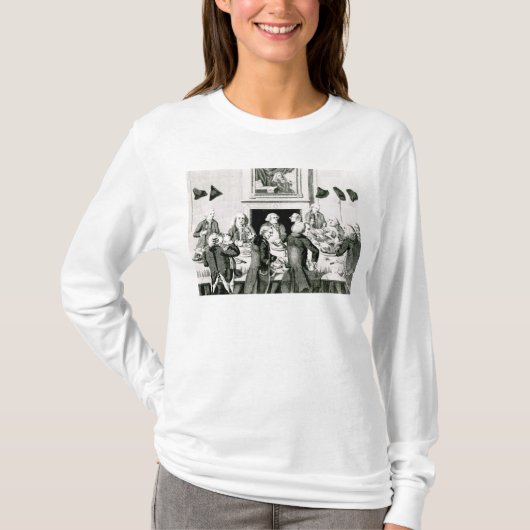 1780年味がすること Tシャツ (正面)