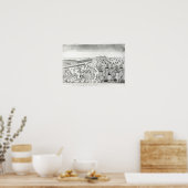 1781年、ヨークタウンで降伏 ポスター (キッチン)