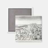 1781年、ヨークタウンで降伏 マグネット (正面/裏面)