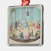 1782年1783年にウィーンの新年のお祝い メタルオーナメント (左)