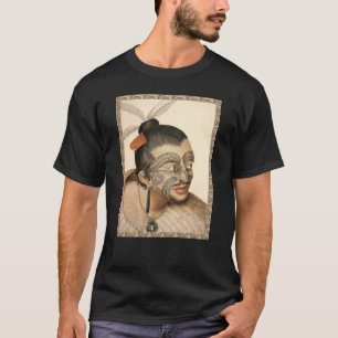 1784年についてのマオリの戦士 Tシャツ