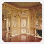 1785年マリーアントワネット飾のブードワール スクエアシール (正面)