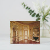 1785年マリーアントワネット飾のブードワール ポストカード (スタンド正面)