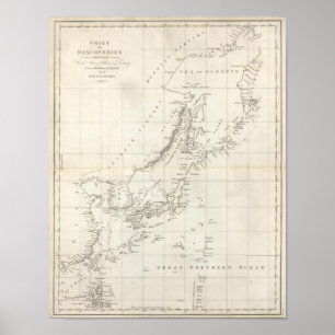1787年の中国海での発見 ポスター
