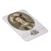 1787年ジョアン・オブ・アークポートレート（1412年～31年） マグネット (右側)